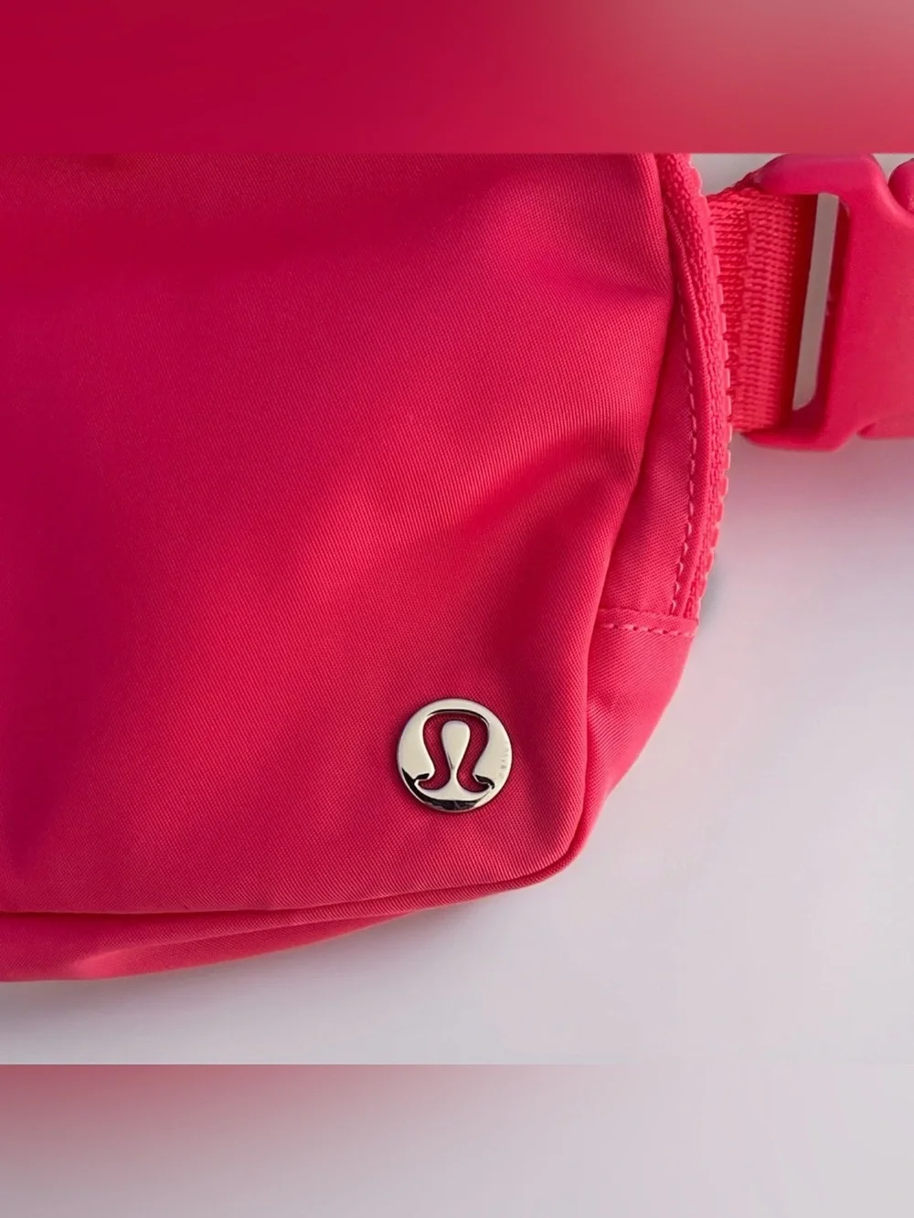 Lululemon Everywhere Belt Bag 1L Hot Pink Crossbody Waist Fanny Pack - EUC